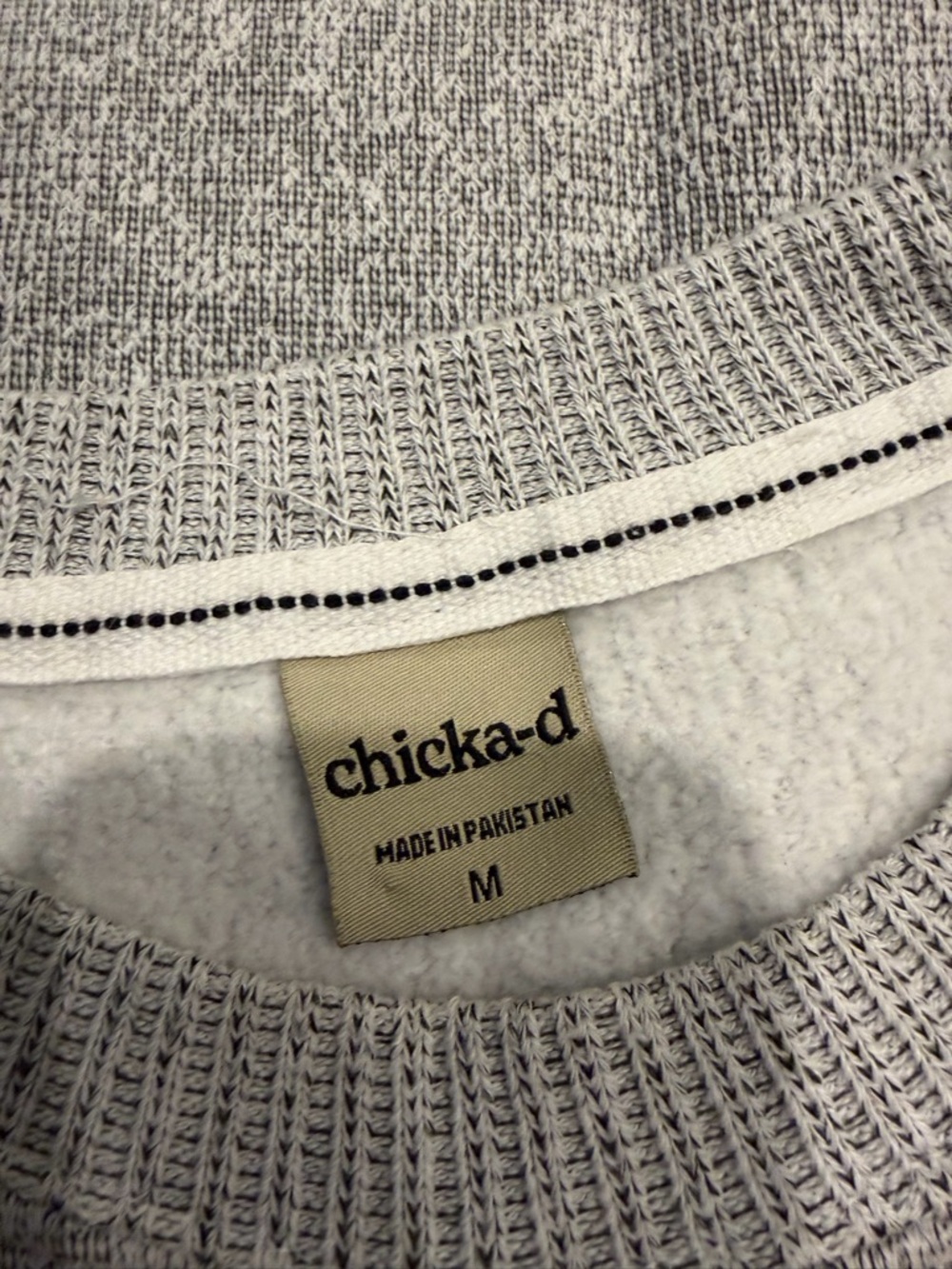 George Mason Gray Crewneck Sweater - GM Logo - Picture 3 of 4